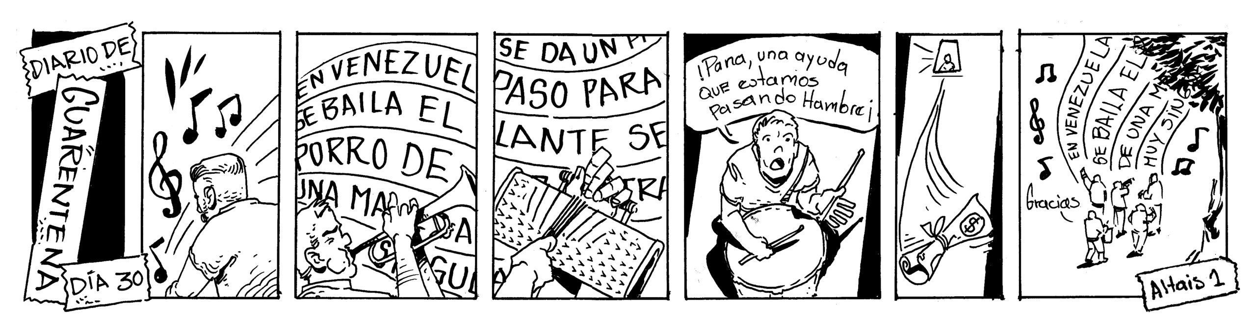 Cuarentena Diario Comic Altais Cómic Colombiano